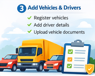 Додавање возила и возача са носивошћу, теретним простором и ADR статусом у ExusTrans-у